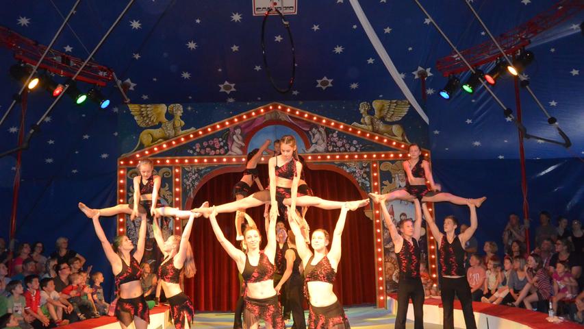 Der Circus Sambesi begeistert in Pyrbaum