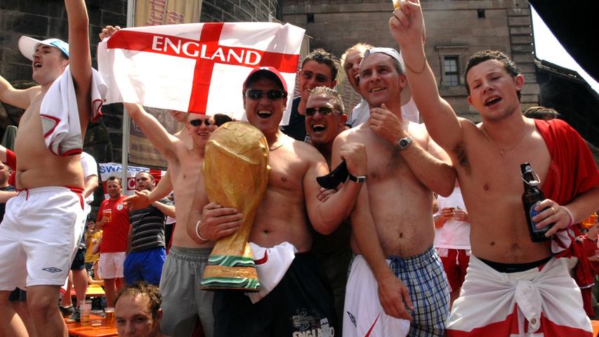Fans bei der WM 2006: So feierte Nürnberg das Sommermärchen
