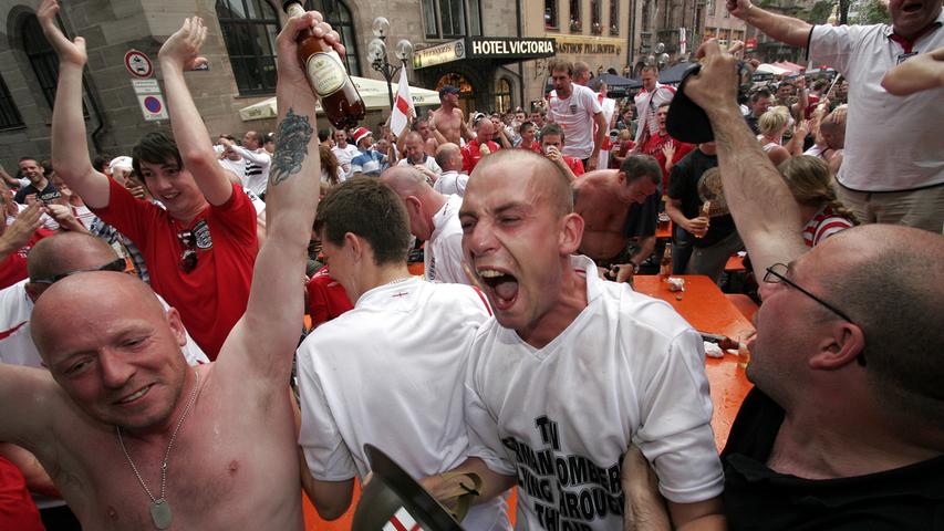 Fans bei der WM 2006: So feierte Nürnberg das Sommermärchen