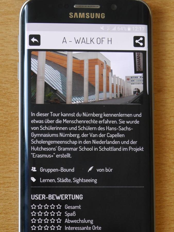 Mit der App auf Schnitzeljagd durch Nürnberg