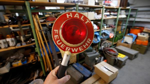 Halt, Feuerwehr: Der Keller der Wache wird teilweise als Lager genutzt.