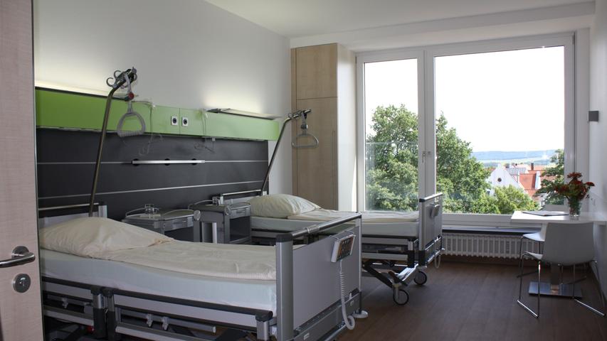 Helle und frische Atmosphäre im Klinikum am Reutberg