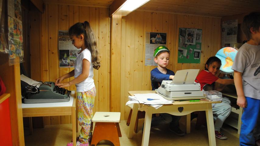 Kindergarten Rohr: Hier wird Zeitung gemacht