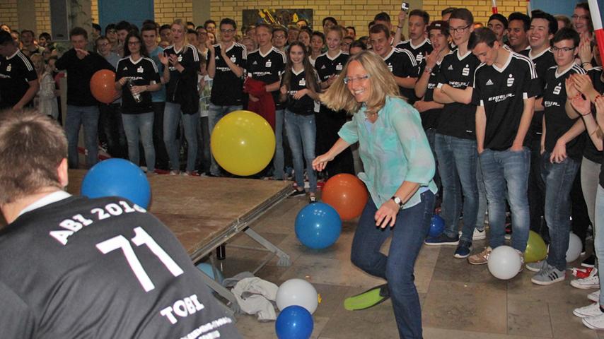 Weißenburger Schule feierte mit Gaudiwettbewerb, Fußball und mehr