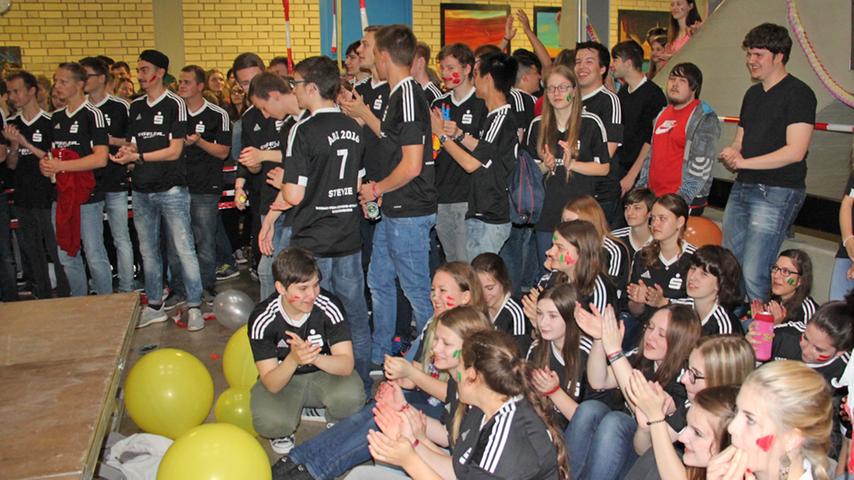 Weißenburger Schule feierte mit Gaudiwettbewerb, Fußball und mehr