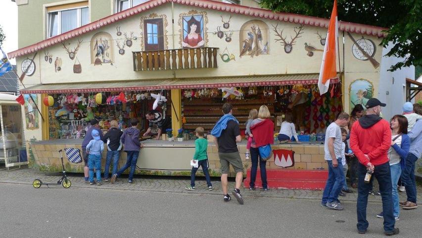 Thalmässinger Marktplatzfest mit vielen bunten Tupfern