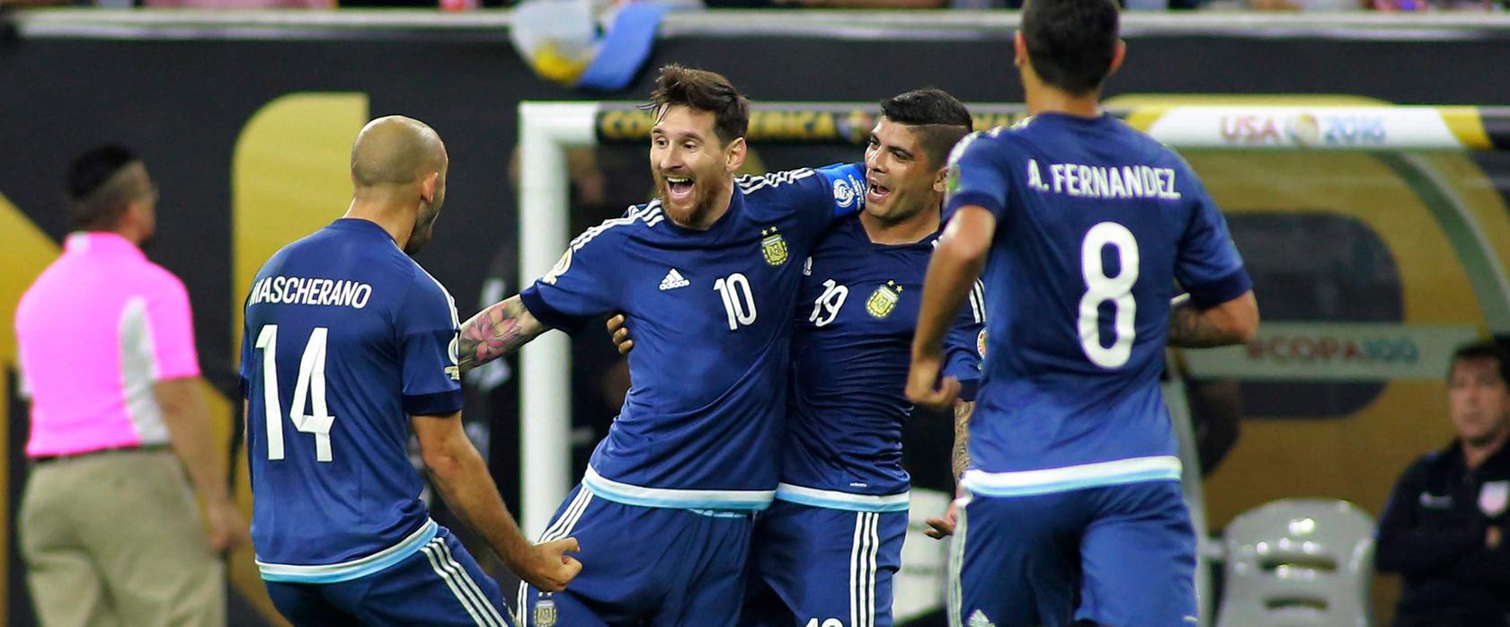 Begeistert bei der Copa: Argentiniens Starspieler Lionel Messi schoss gegen Panama in nur 19 Minuten einen Hattrick.