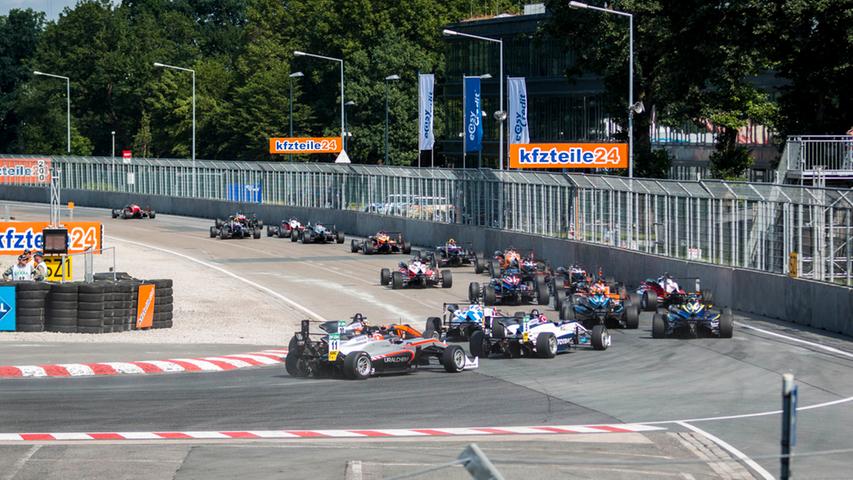 Norisring 2016: Formula-3-Piloten gehen ans Limit