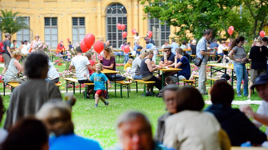 Mampf, Musik und Spaß: Bürgerfest im Schlossgarten