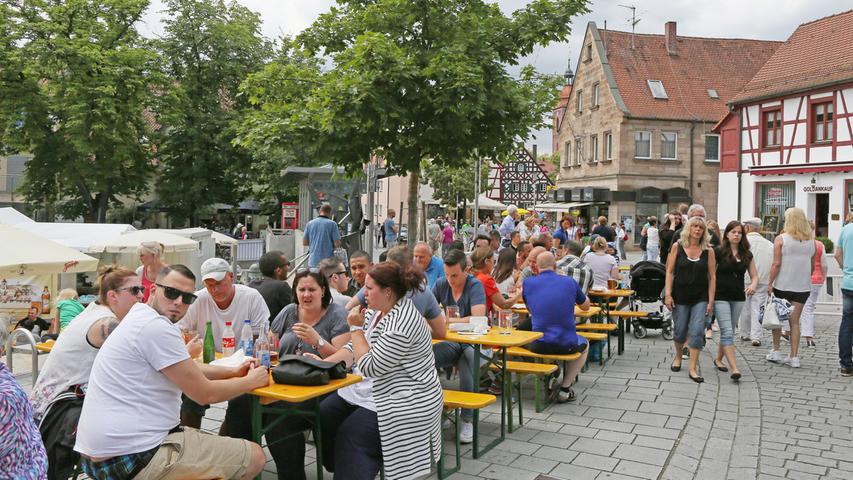 Verkaufsoffener Sonntag und Brauereifest in Zirndorf