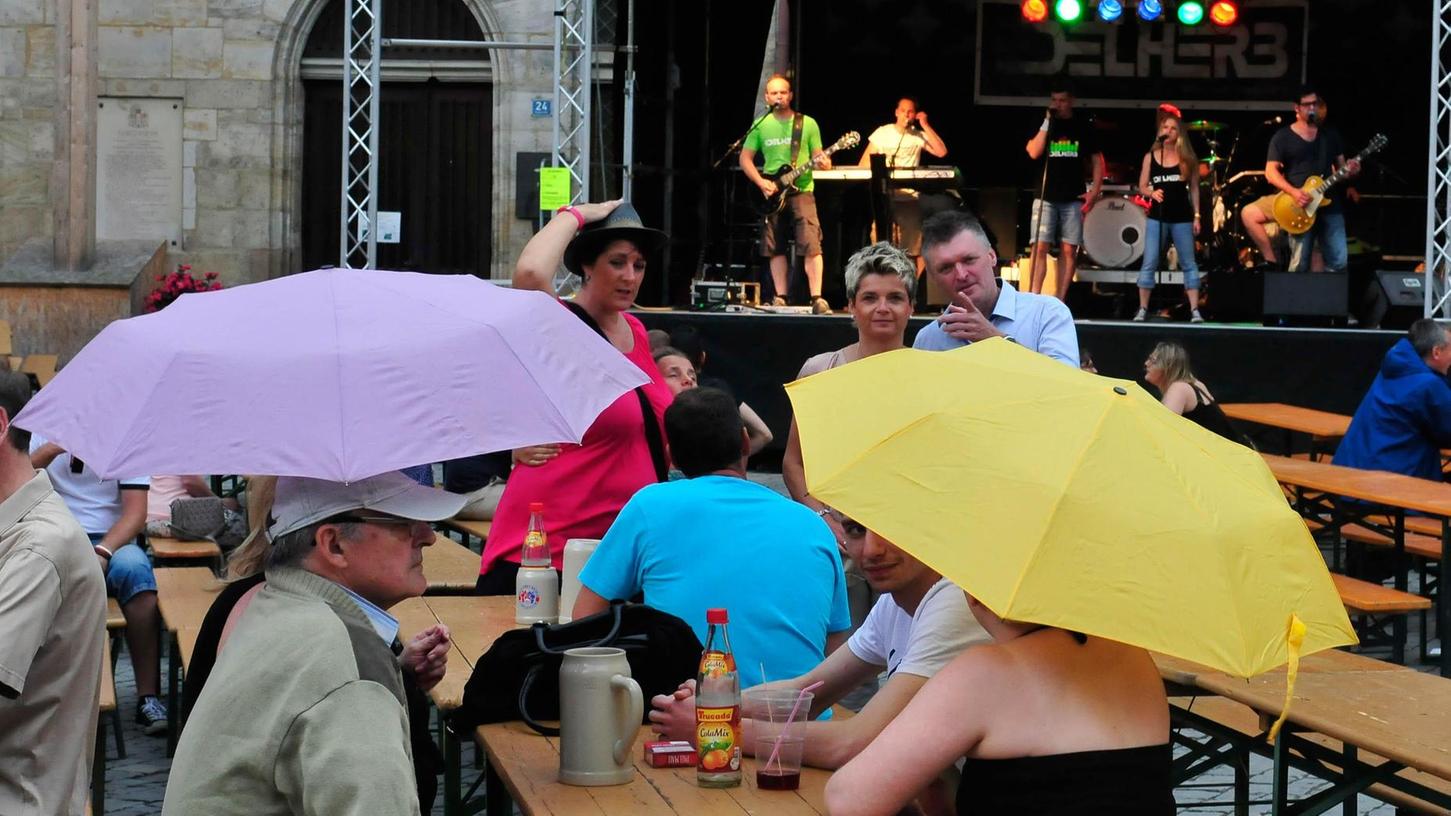 Feiern und Fürchten beim Altstadtfest in Forchheim 