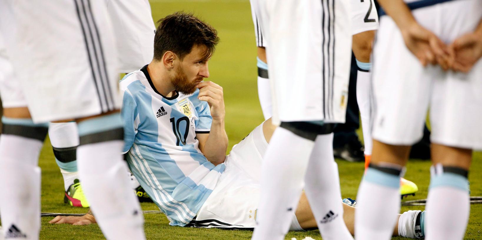 Nach der Niederlage folgte der Rücktritt: Lionel Messi will nicht mehr für Argentinien spielen.