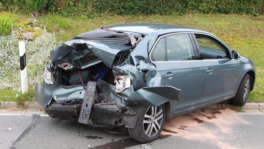 Königsfeld: Ehepaar wird von gerammtem Wagen schwer verletzt