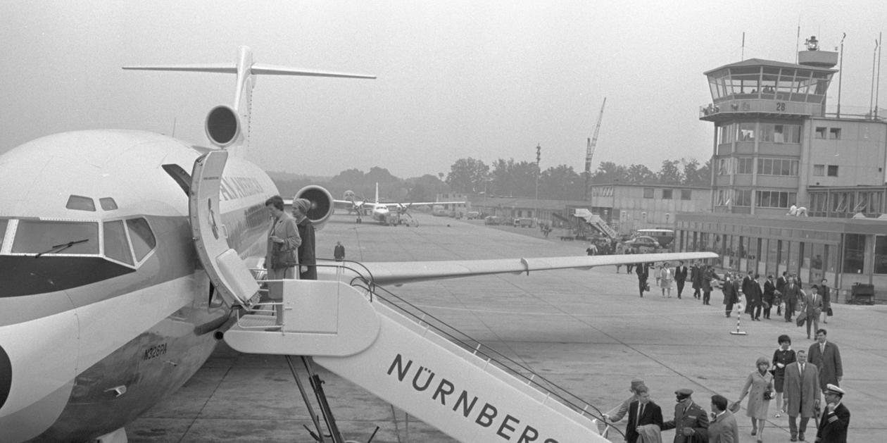 3. Juli 1966: Flugzeit: 44 Minuten | Nordbayern