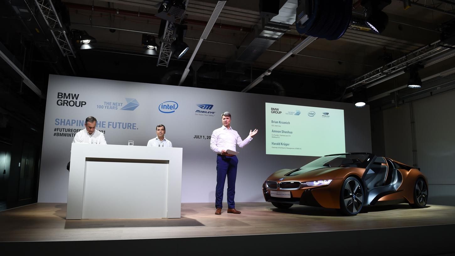 Schöne neue Welt: BMW will 2021 mit komplett selbstfahrenden Autos in die Serienproduktion gehen.
