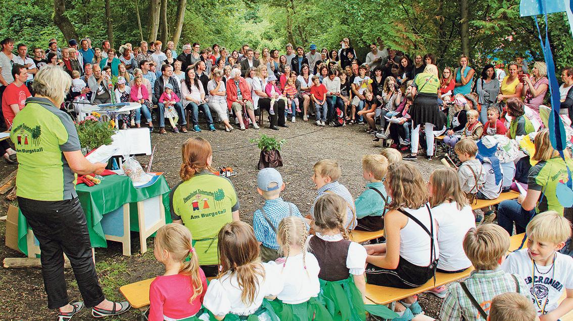 Treuchtlinger Burgstall-Kinder feierten Jubiläum
