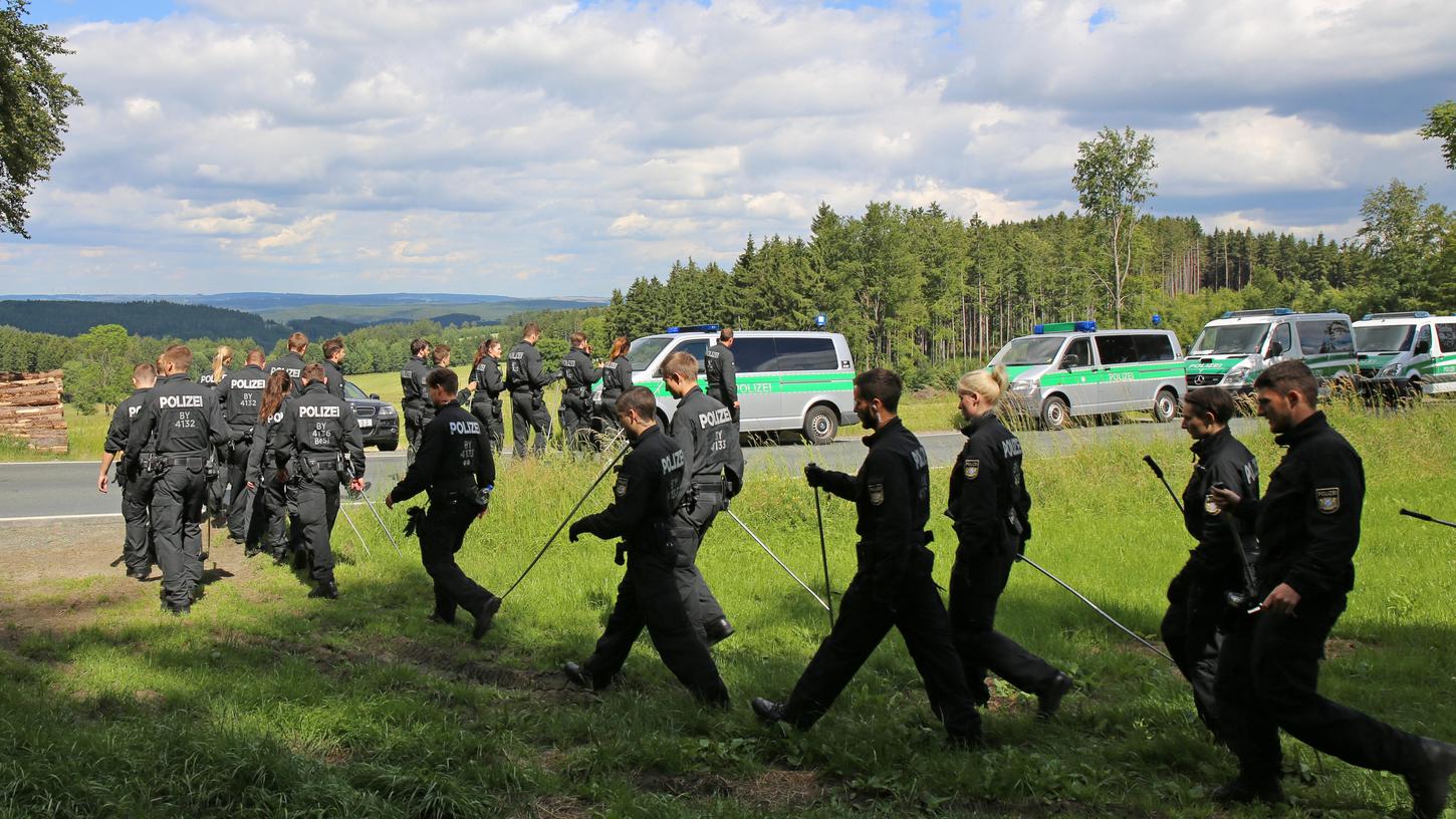 Die Polizei will die mehrtägige Suchaktion nach Spuren zum Fall Peggy nun bald beenden.