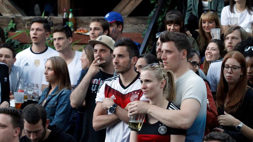 Nürnberg Rudelgucken: Hochspannung im Halbfinale