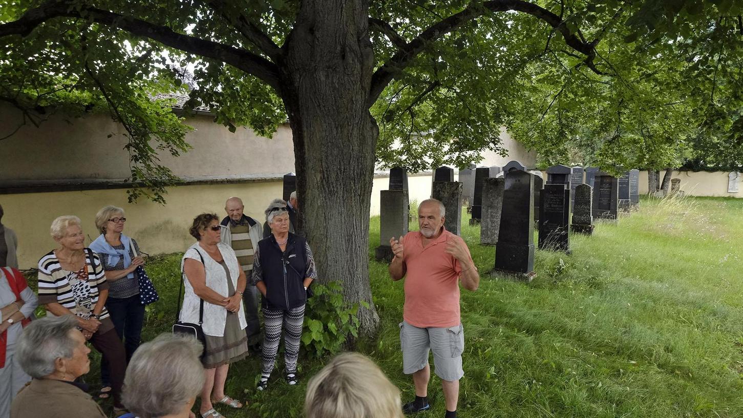 Friedhof als beredter Zeuge jüdischen Lebens