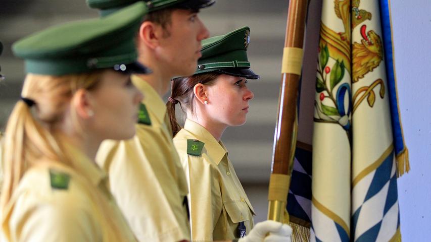 1165 neue Polizisten in Nürnberg vereidigt
