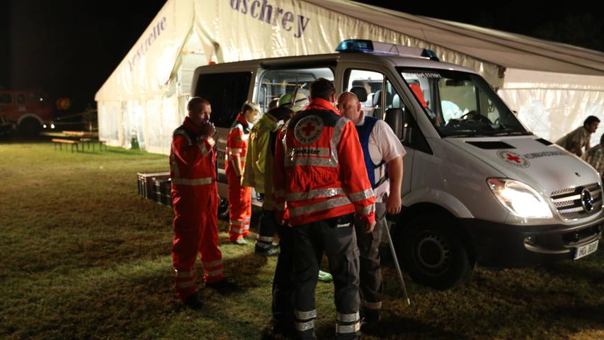 50 Verletzte nach Reizgasattacke beim Wiesenfest in Naila