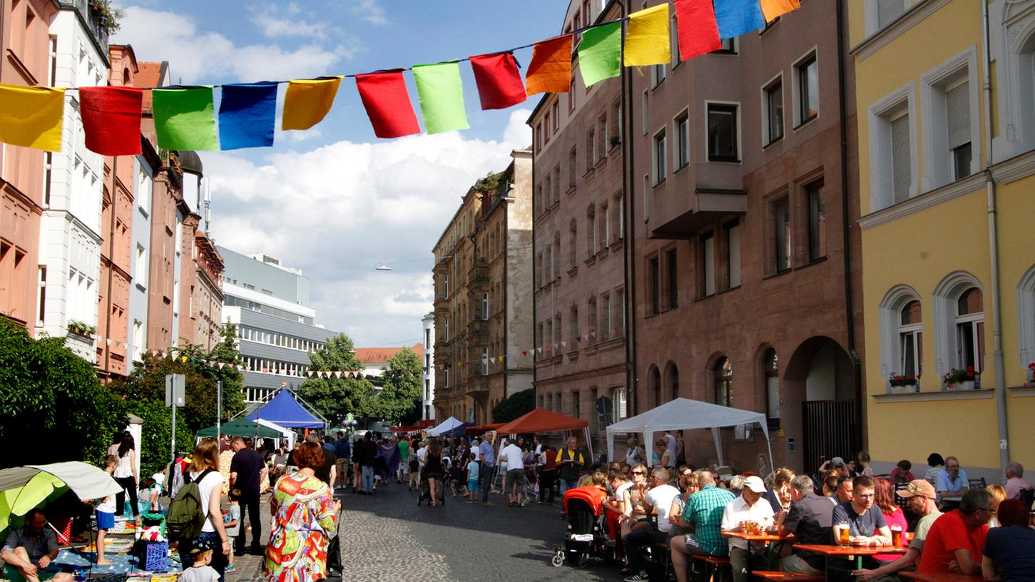 Beim 20. Hochstraßenfest kamen Anwohner und Besucher zusammen.