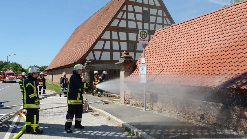 Entfachte ein Pizzaofen einen Brand in Heinersdorf im Landkreis Fürth?