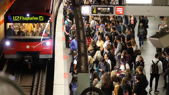 Rein und raus: Das ist Nürnbergs Top Ten der U-Bahnhöfe