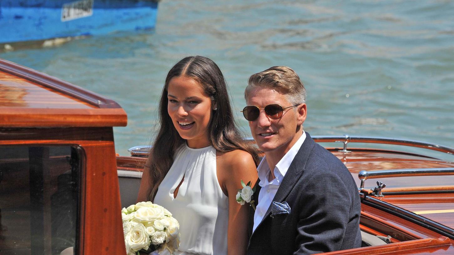 Hochzeit in Venedig: Schweinsteiger und Ivanovic sagen 'Ja'