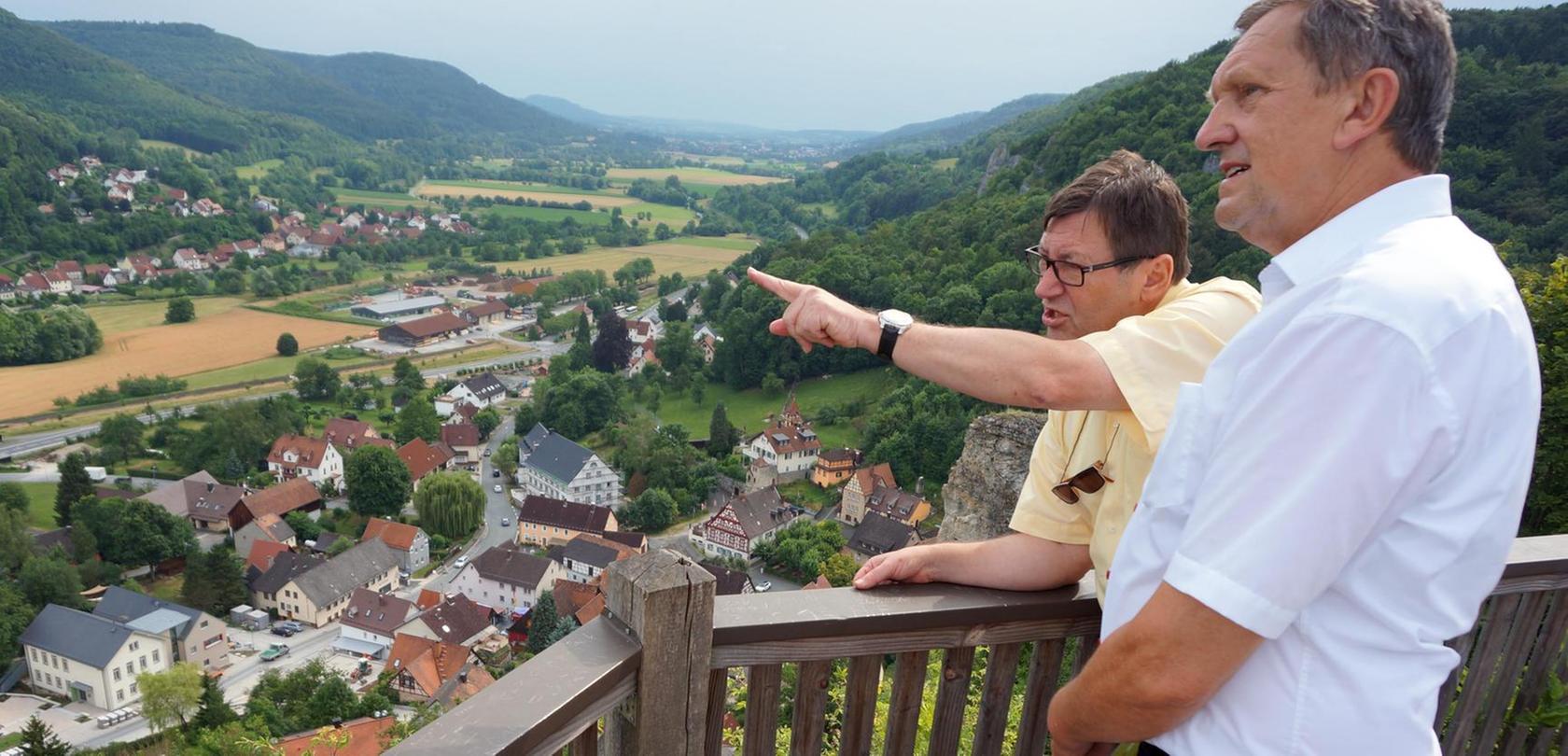 Wanderwege in der Fränkischen Schweiz werden digital
