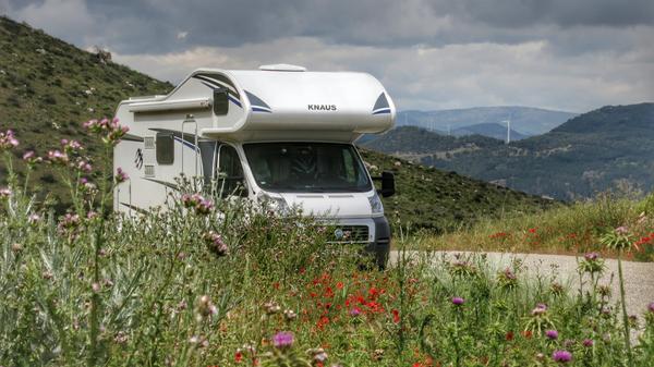Auf großer Fahrt durchs andalusische Gebirge.