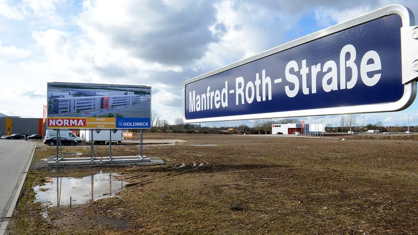 Der Discounter Norma hat von Fürth aus Deutschland und einige Länder Europas erobert. Der neue Firmensitz auf der Hardhöhe liegt an einer Straße, die nach dem Firmengründer benannt wurde.