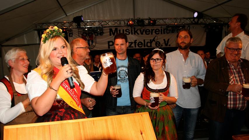 Die Eröffnung des Kirschenfests in Pretzfeld