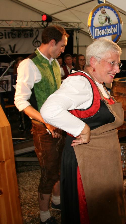 Die Eröffnung des Kirschenfests in Pretzfeld