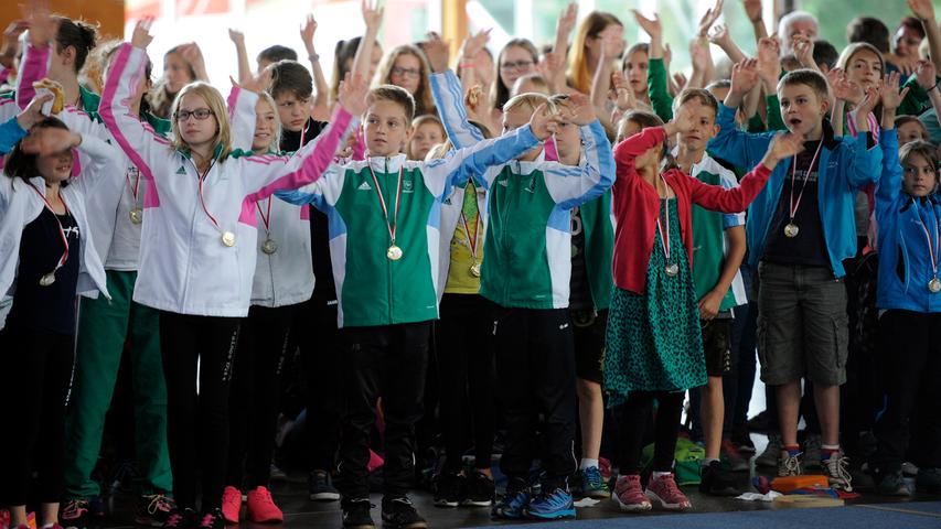 5. Kinderturnolympiade: Die Eröffnung