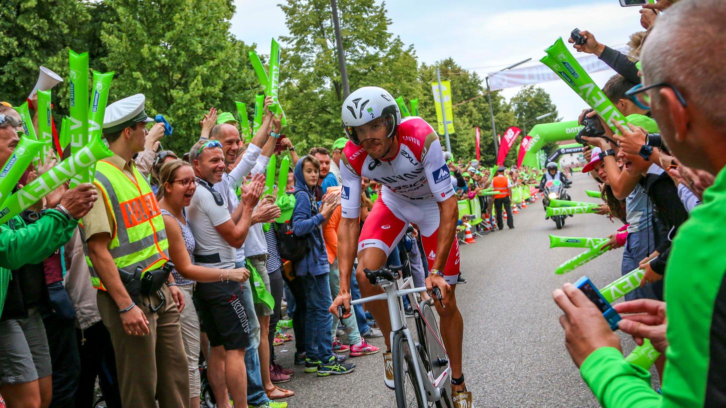 Triathlon-Star Jan "Frodo" Frodeno war das Zugpferd schlechthin beim Challenge 2016. Mit dem neuen Termin müssen sich Athleten und Fans nicht mehr zwischen zwei Events entscheiden, sondern können beide besuchen.