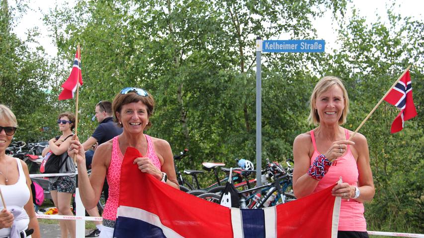 Jubel, Trubel, Triathlon: Challenge-Fans feuern ihre Helden an