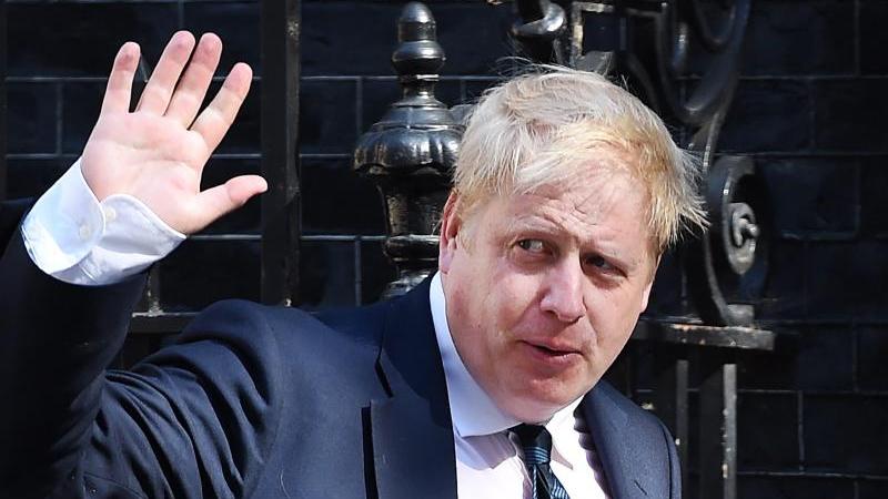 Verabschiedet sich aus dem Kabinett May - Außenminister Boris Johnson.