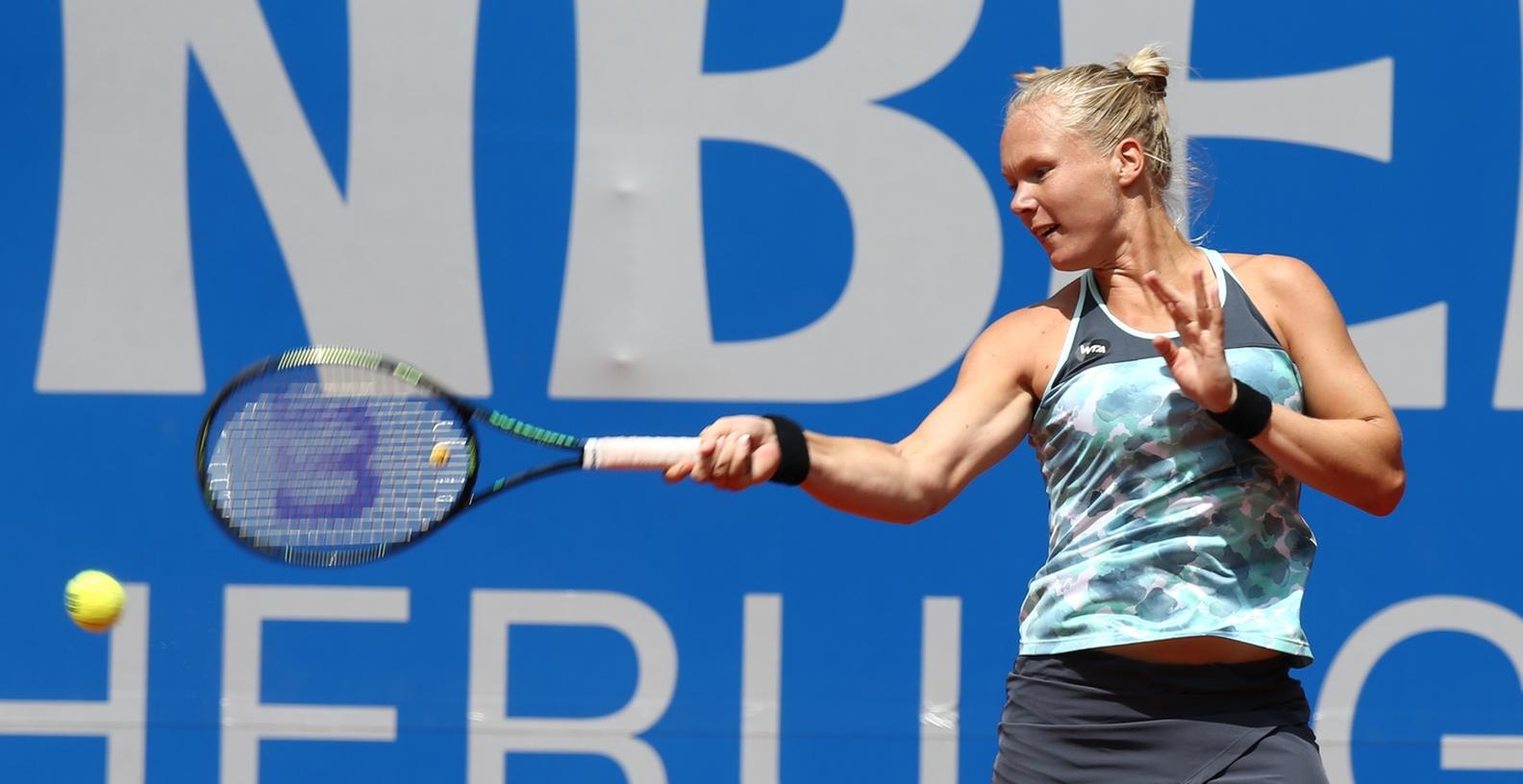 Durfte sich 2016 in die Liste der Gewinnerinnen beim WTA-Turnier in Nürnberg eintragen: Kiki Bertens aus den Niederlanden.