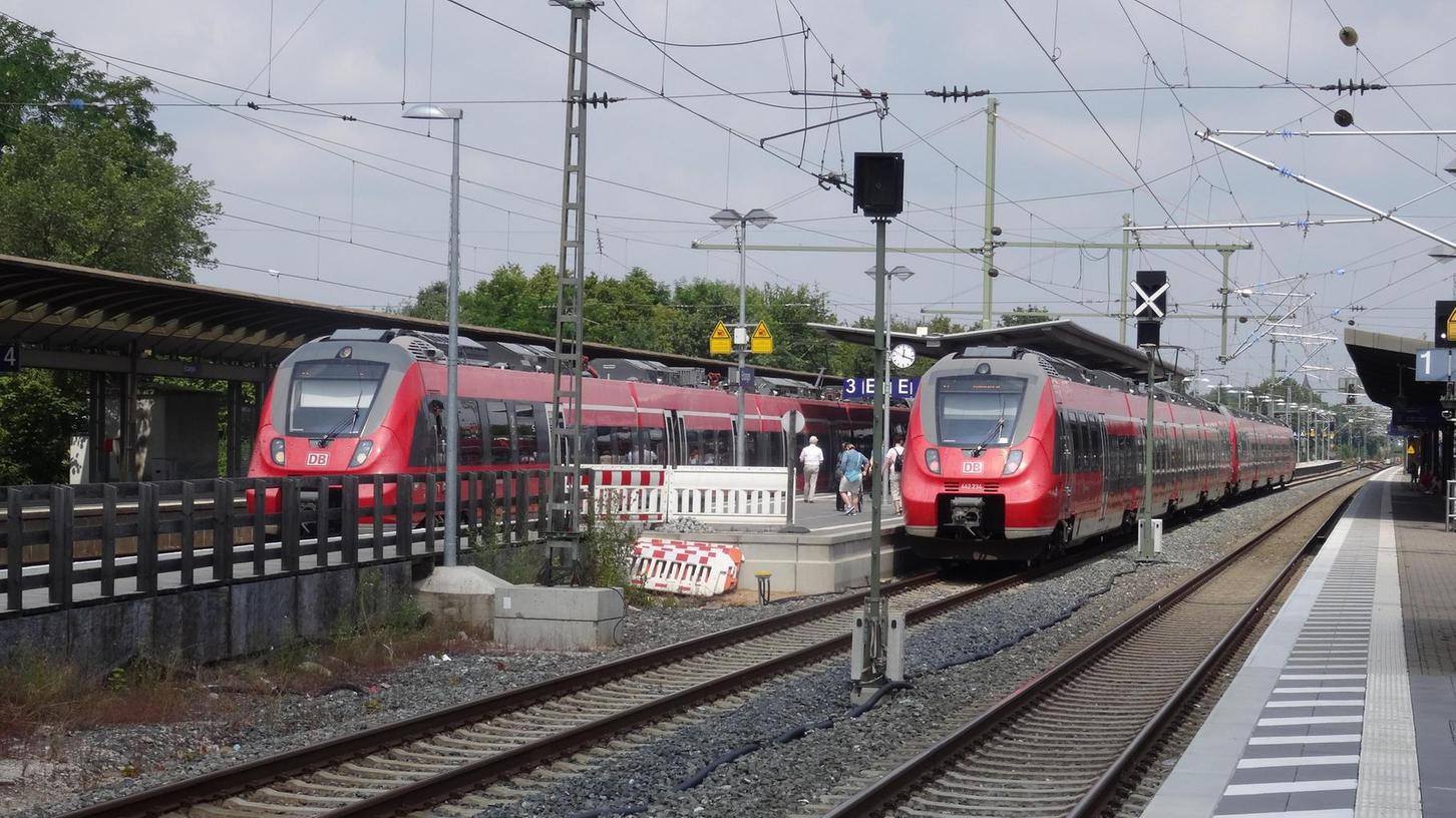 Bahnausbau in Erlangen geht zügig voran