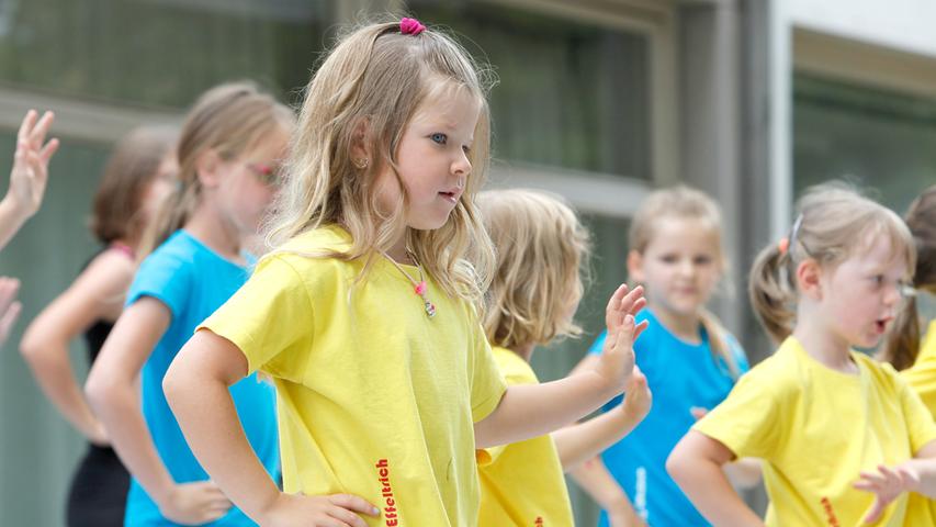 Kindertanztag in Erlangen: Wenn die Kleinen ihr Können zeigen