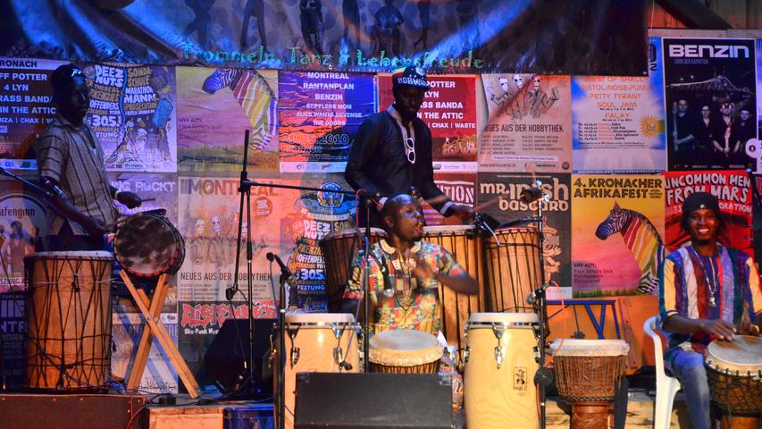 Kultureller Austausch beim Kronacher Afrikafest 