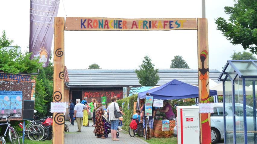 Kultureller Austausch beim Kronacher Afrikafest 