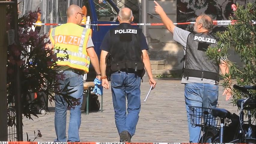Anschlag in Ansbach: Spurensuche und Fassungslosigkeit