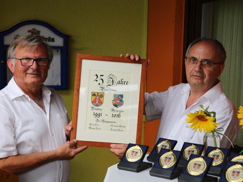 Pinzberg feiert 25 Jahre Freundschaft mit Mezöszilas