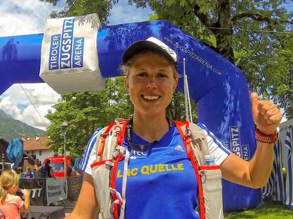 Anke Friedl aus Oberasbach will auch nächstes Jahr wieder am Zugspitz Trailrun Challenge teilnehmen.