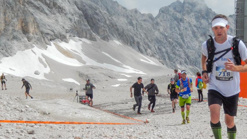 Härtester Marathon Deutschlands: Oberasbacherin stürmt Zugspitze