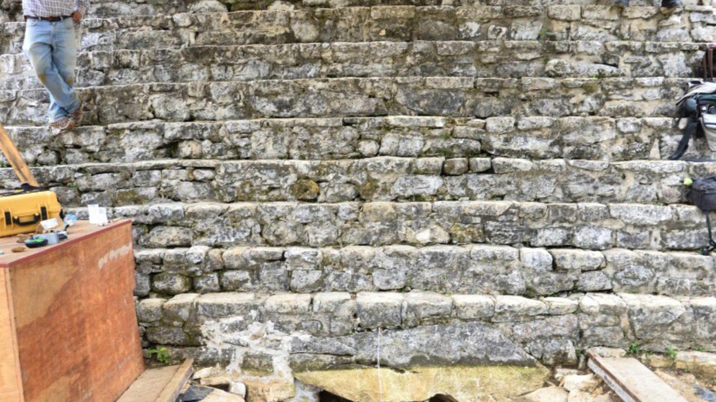 Kanal-System aus der Maya-Zeit