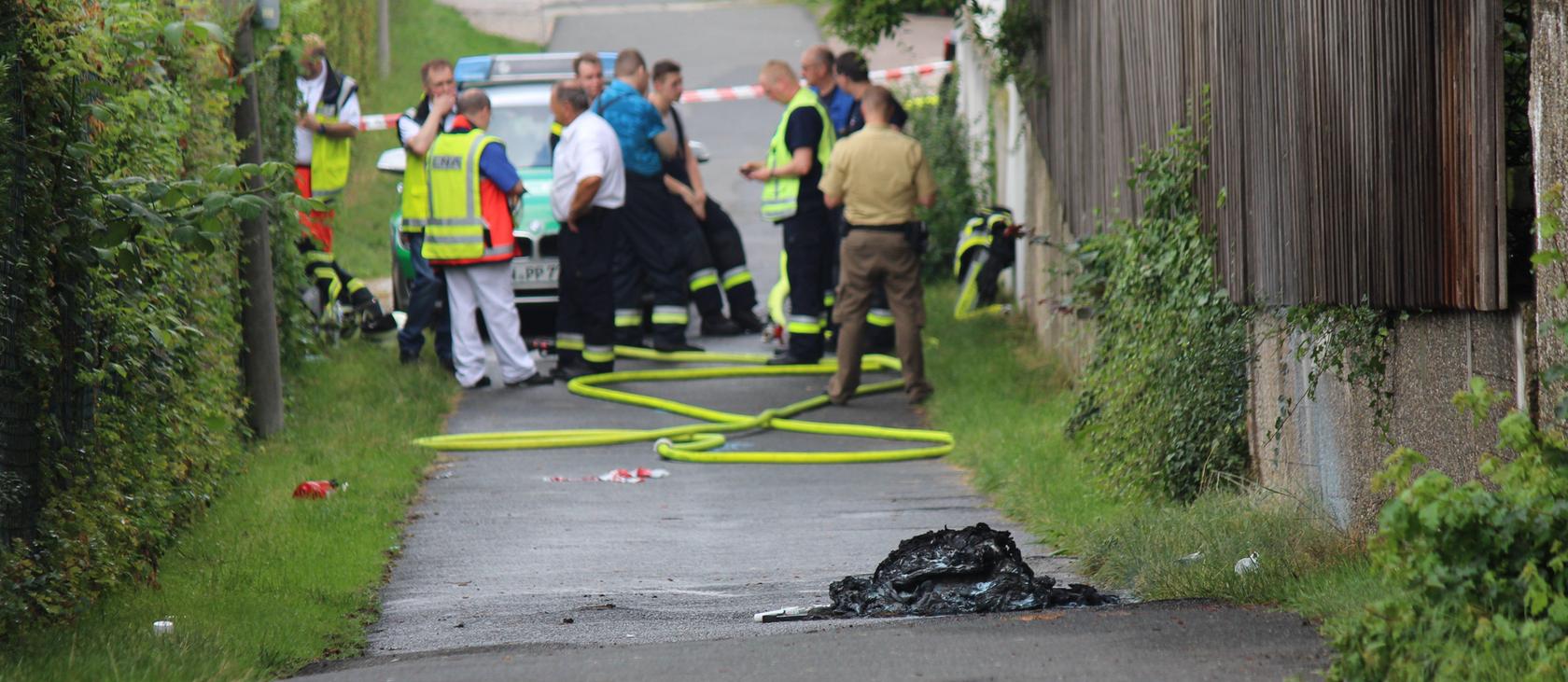 Der brennende Koffer in Zirndorf sorgte Ende Juli 2016 für Aufsehen. Die Täter sind weiterhin untergetaucht.