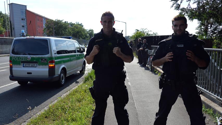 Koffer explodierte nahe Zirndorfer Flüchtlingseinrichtung